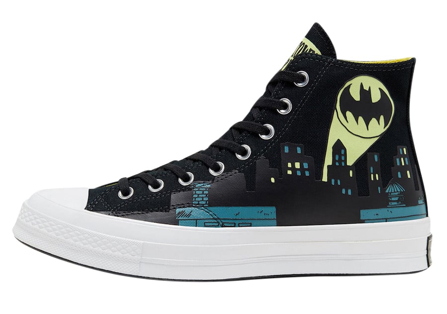 Chinatown Market x Batman x Converse Chuck 70 Black - Image 3
