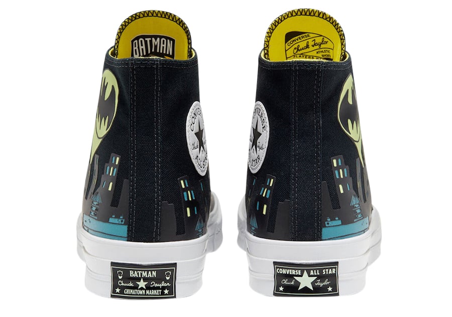Chinatown Market x Batman x Converse Chuck 70 Black - Image 4