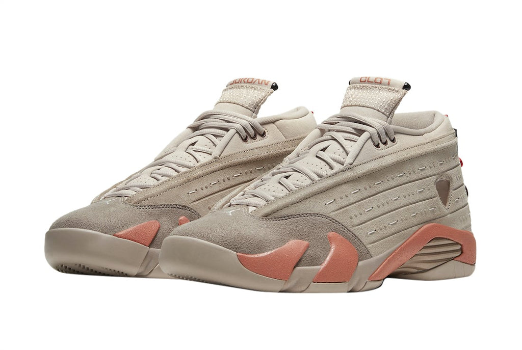 CLOT x Air Jordan 14 Low Terracotta - Image 2