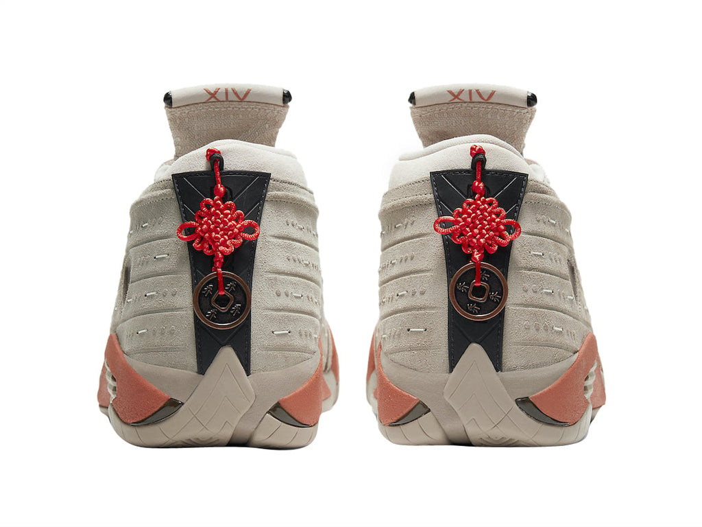 CLOT x Air Jordan 14 Low Terracotta - Image 5