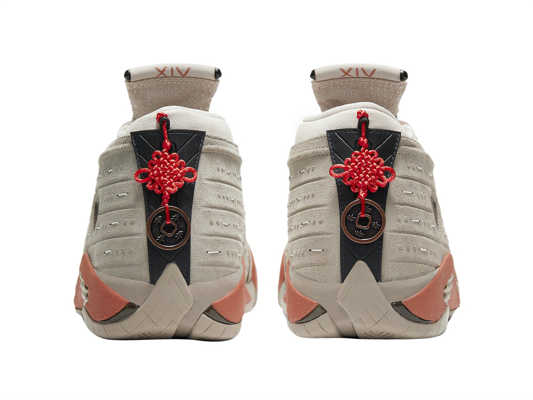 CLOT x Air Jordan 14 Low Terracotta - Image 5