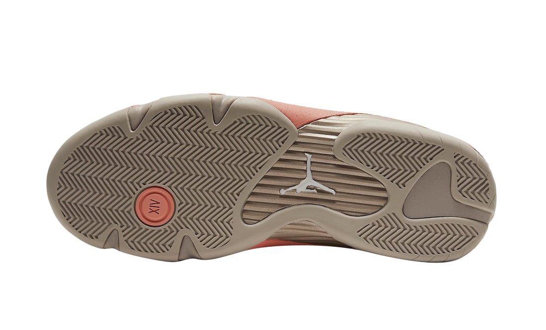 CLOT x Air Jordan 14 Low Terracotta - Image 6