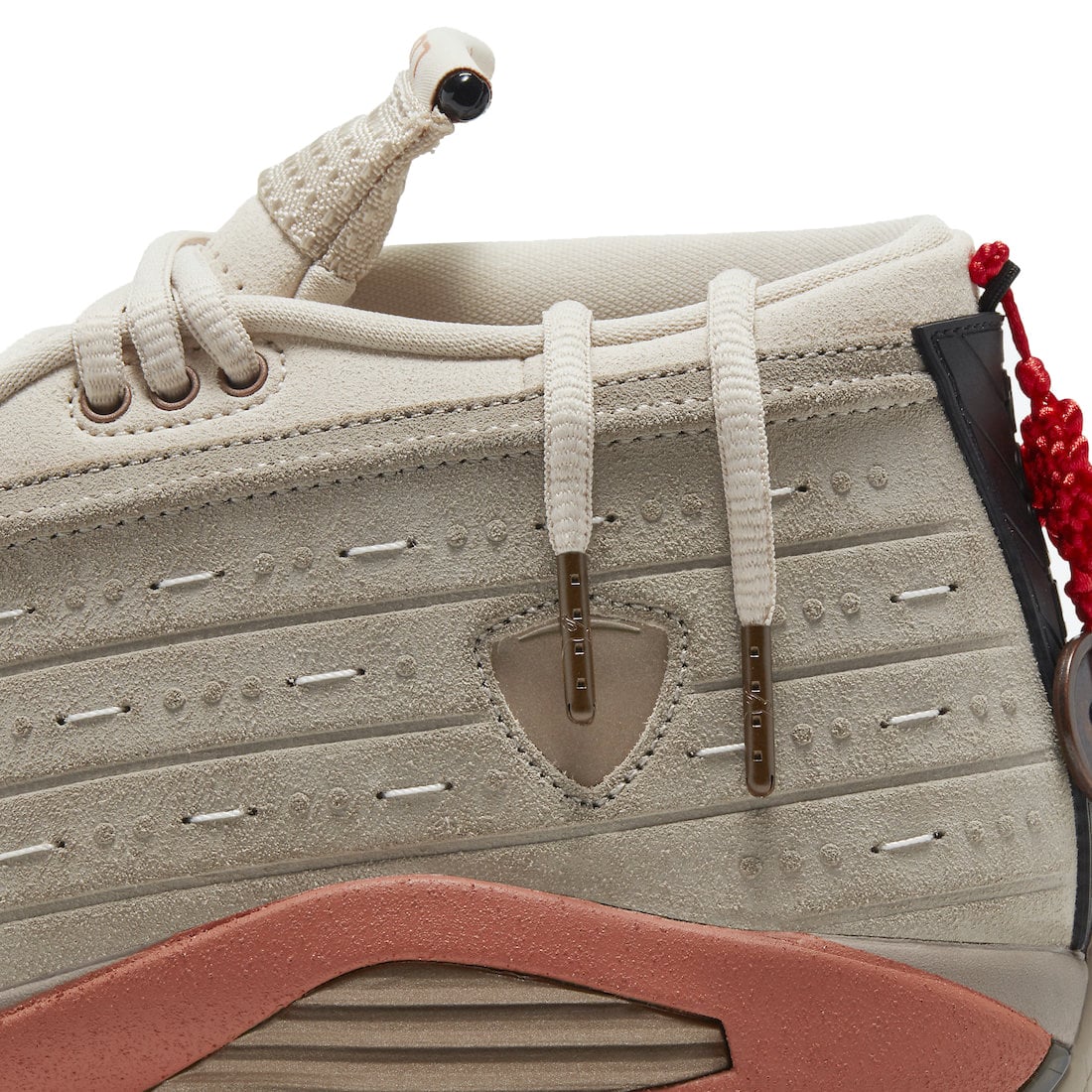 CLOT x Air Jordan 14 Low Terracotta - Image 11