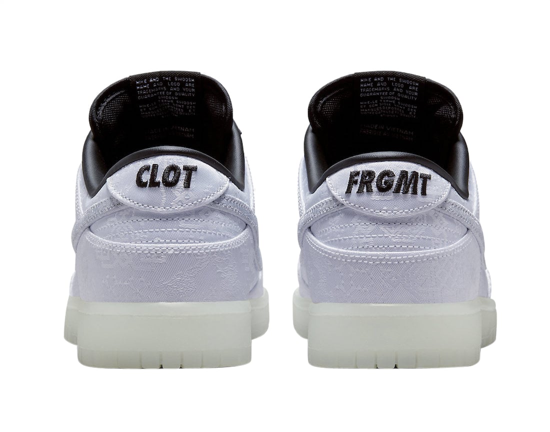 CLOT x fragment x Nike Dunk Low - Image 5