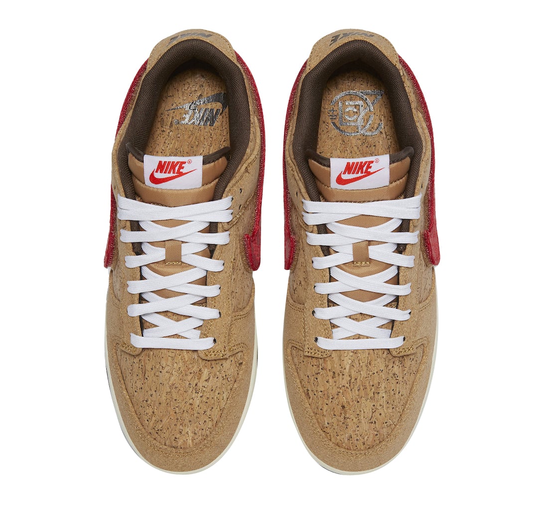 CLOT x Nike Dunk Low Cork - Image 4