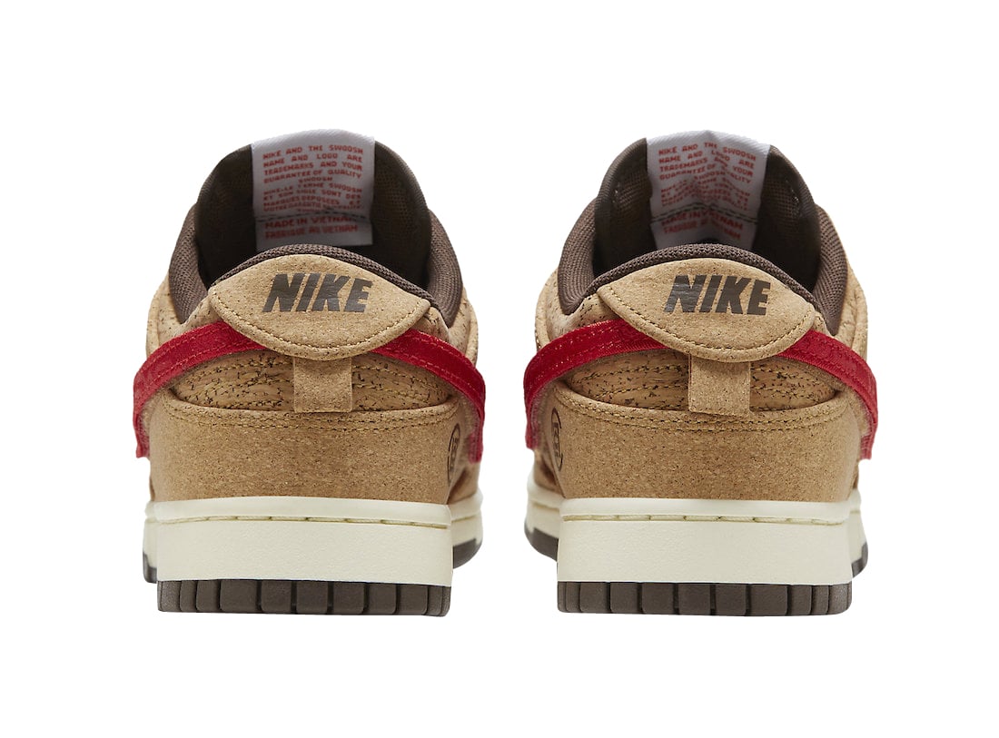 CLOT x Nike Dunk Low Cork - Image 5