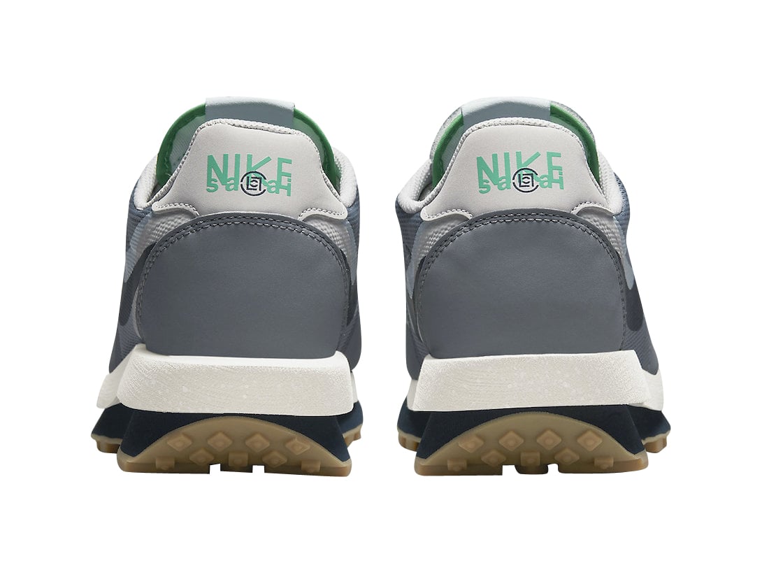 Clot x Sacai x Nike LDWaffle Cool Grey - Image 5