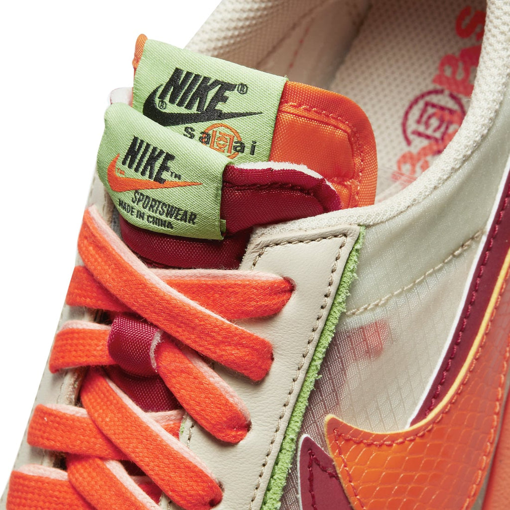 Clot x Sacai x Nike LDWaffle Orange Blaze - Image 7
