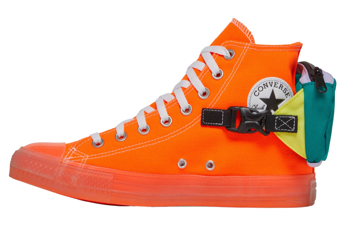 Converse Chuck Taylor All Star Buckle Up High Total Orange - Image 2