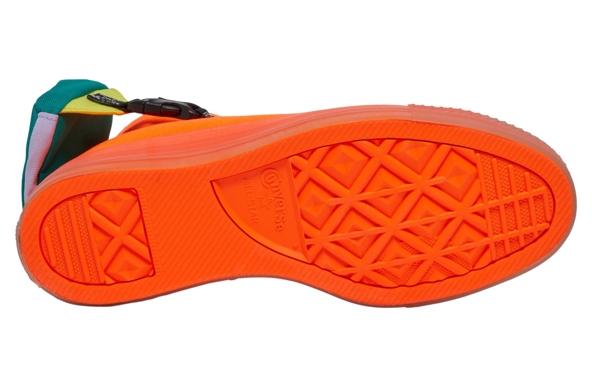 Converse Chuck Taylor All Star Buckle Up High Total Orange - Image 3