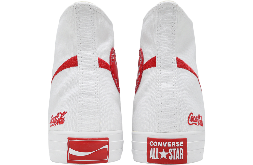 Converse Chuck Taylor All Star HI White / Red / Red - Image 3