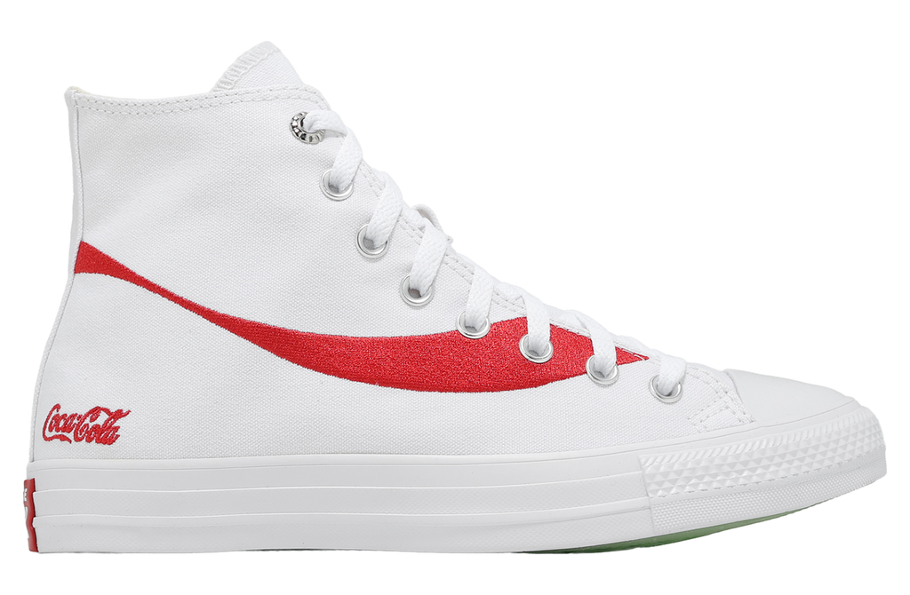 Converse Chuck Taylor All Star HI White / Red / Red - Image 5