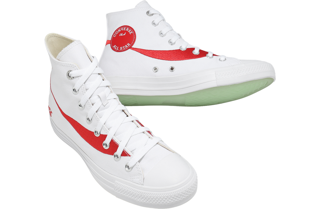 Converse Chuck Taylor All Star HI White / Red / Red - Image 6
