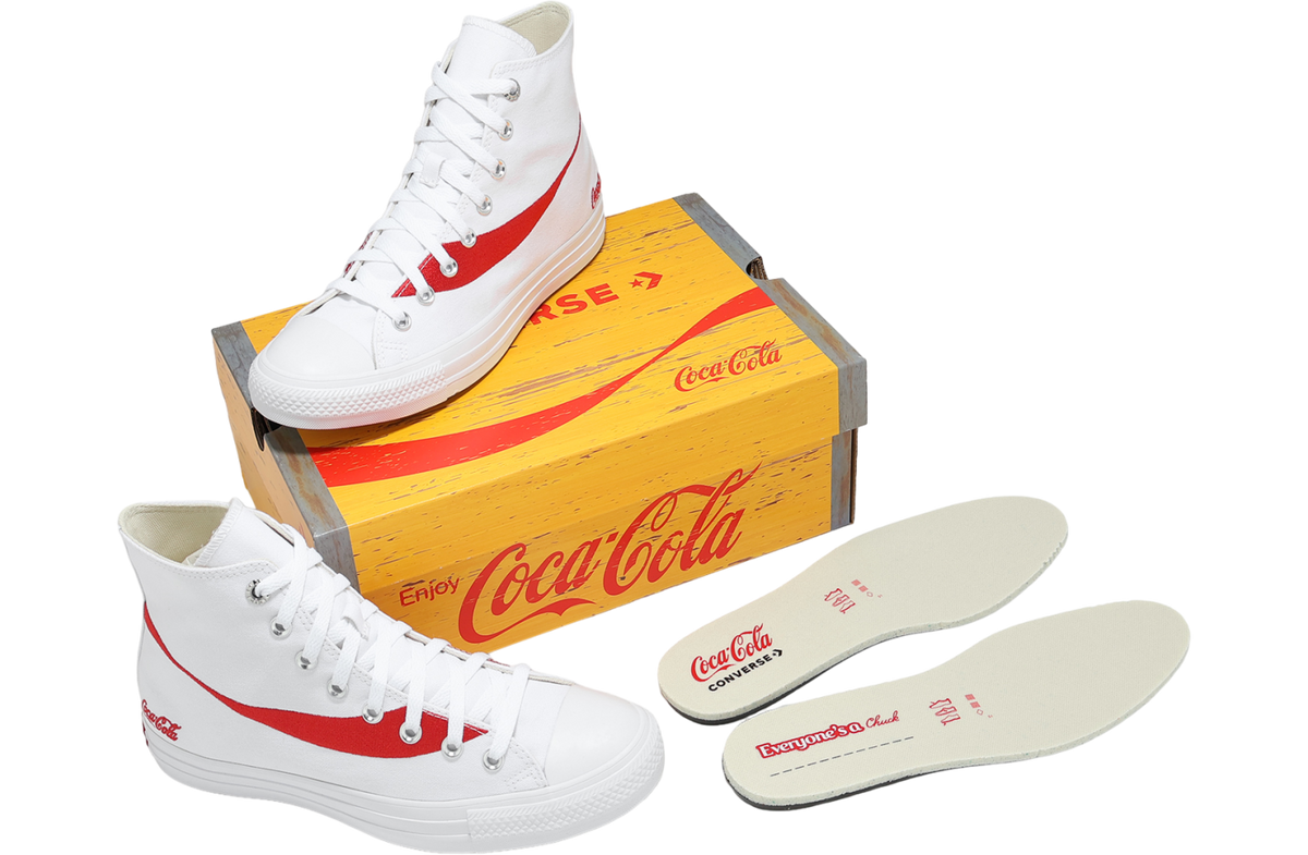 Converse Chuck Taylor All Star HI White / Red / Red - Image 7