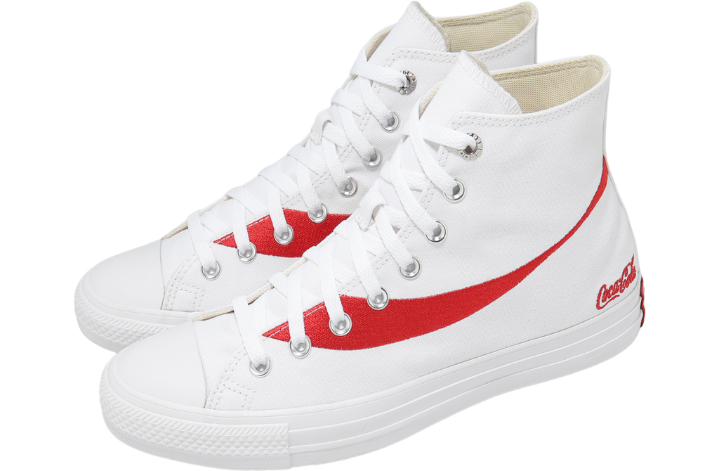 Converse Chuck Taylor All Star HI White / Red / Red - Image 8