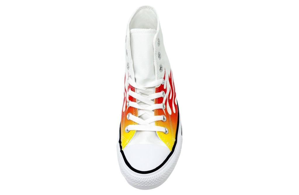 Converse Chuck Taylor All Star High Archive Print-White Flame - Image 5