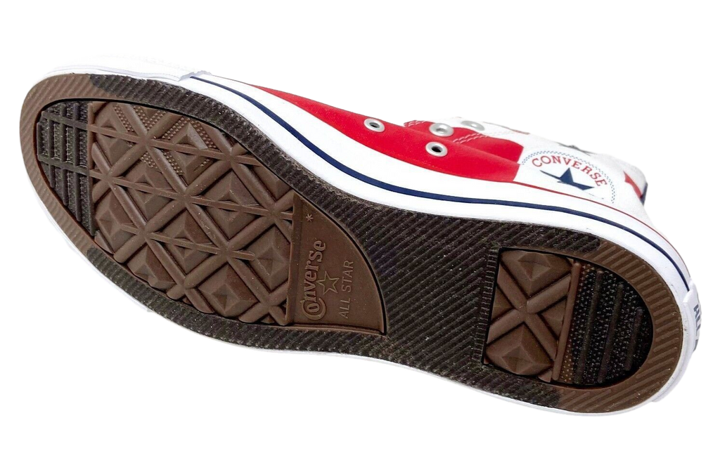 Converse Chuck Taylor All Star High Stars & Stripes White / University Red - Image 6