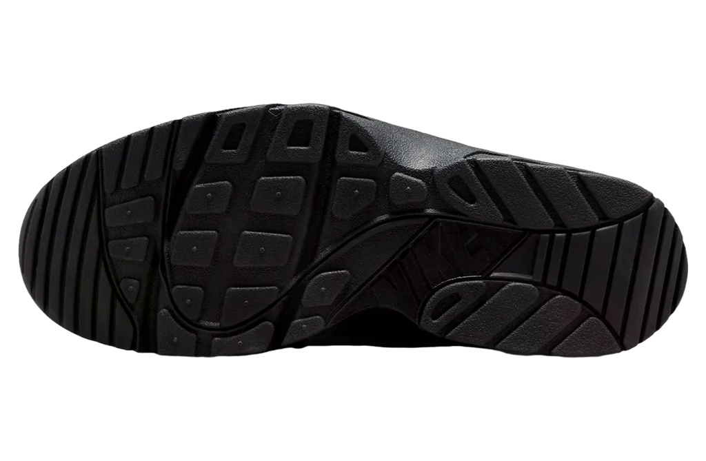 Corteiz x Nike Air Trainer Huarache Black / White - Image 5
