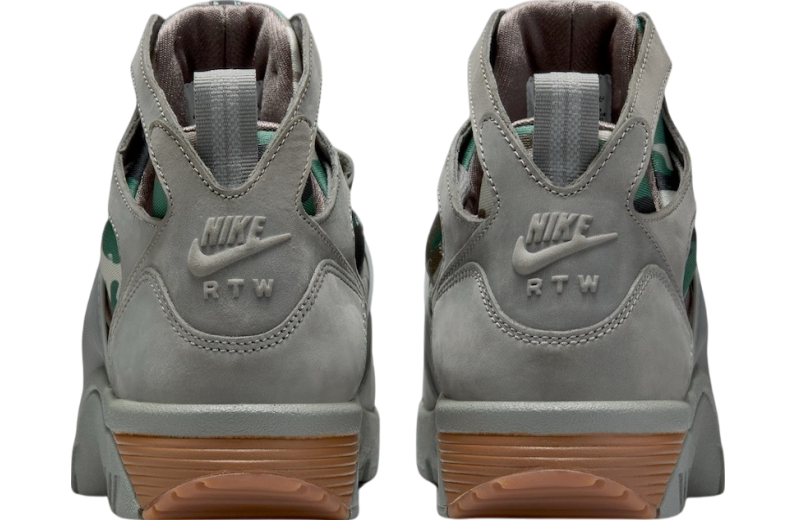 Corteiz x Nike Air Trainer Huarache Flat Pewter / White - Image 5