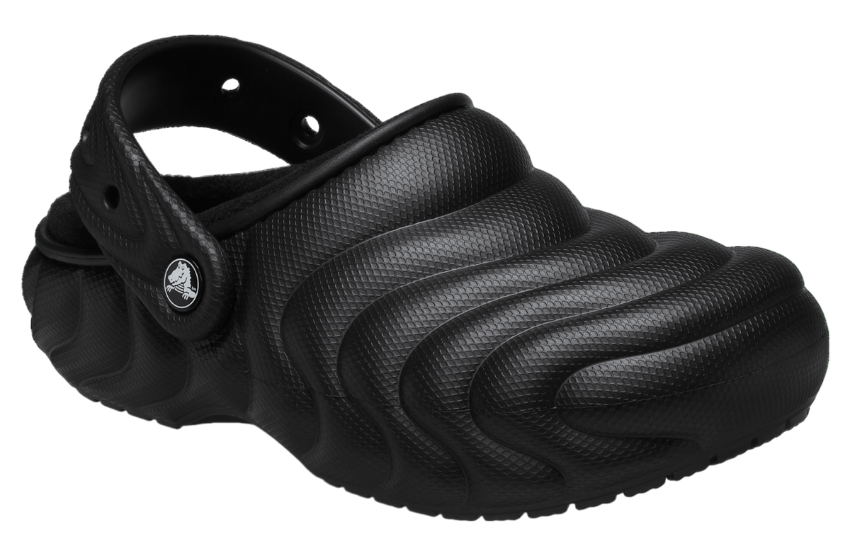 Crocs Classic Lined Overpuff Clog Black - Image 5