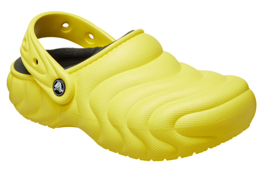Crocs Classic Lined Overpuff Clog Cyber Yellow - Image 5