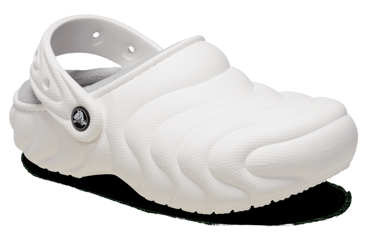 Crocs Classic Lined Overpuff Clog White - Image 5