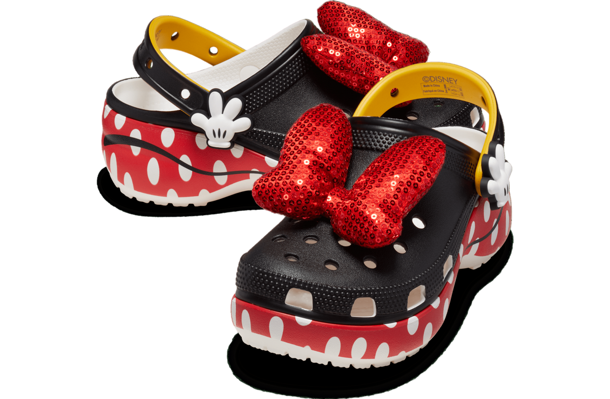 Crocs Minnie Mouse Classic Platform Clog WMNS White - Image 3