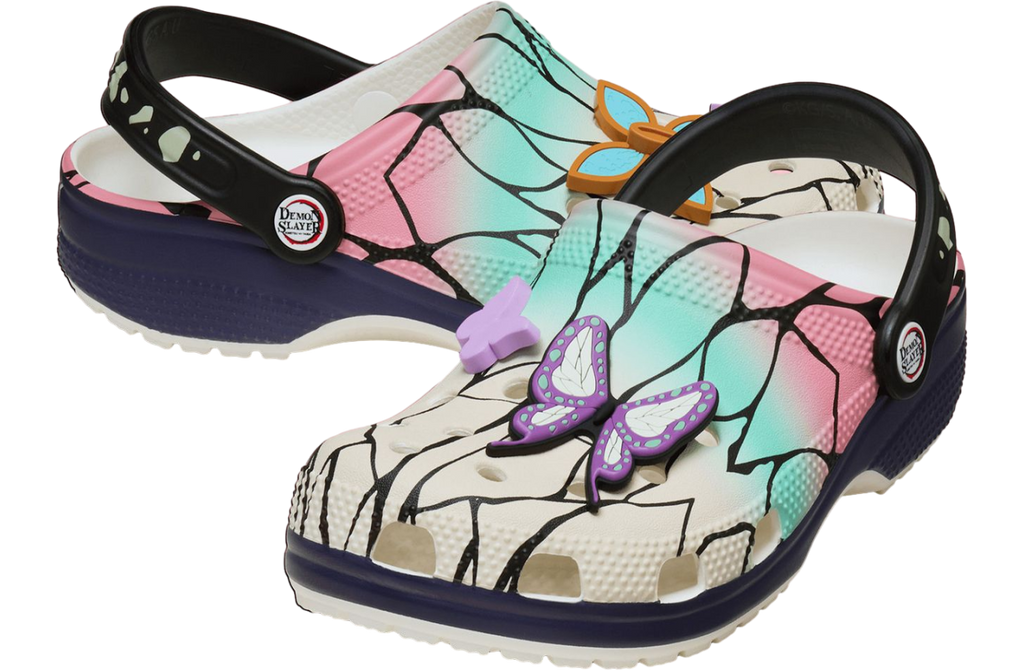 Demon Slayer x Crocs Classic Clog Shinobu Kocho - Image 4