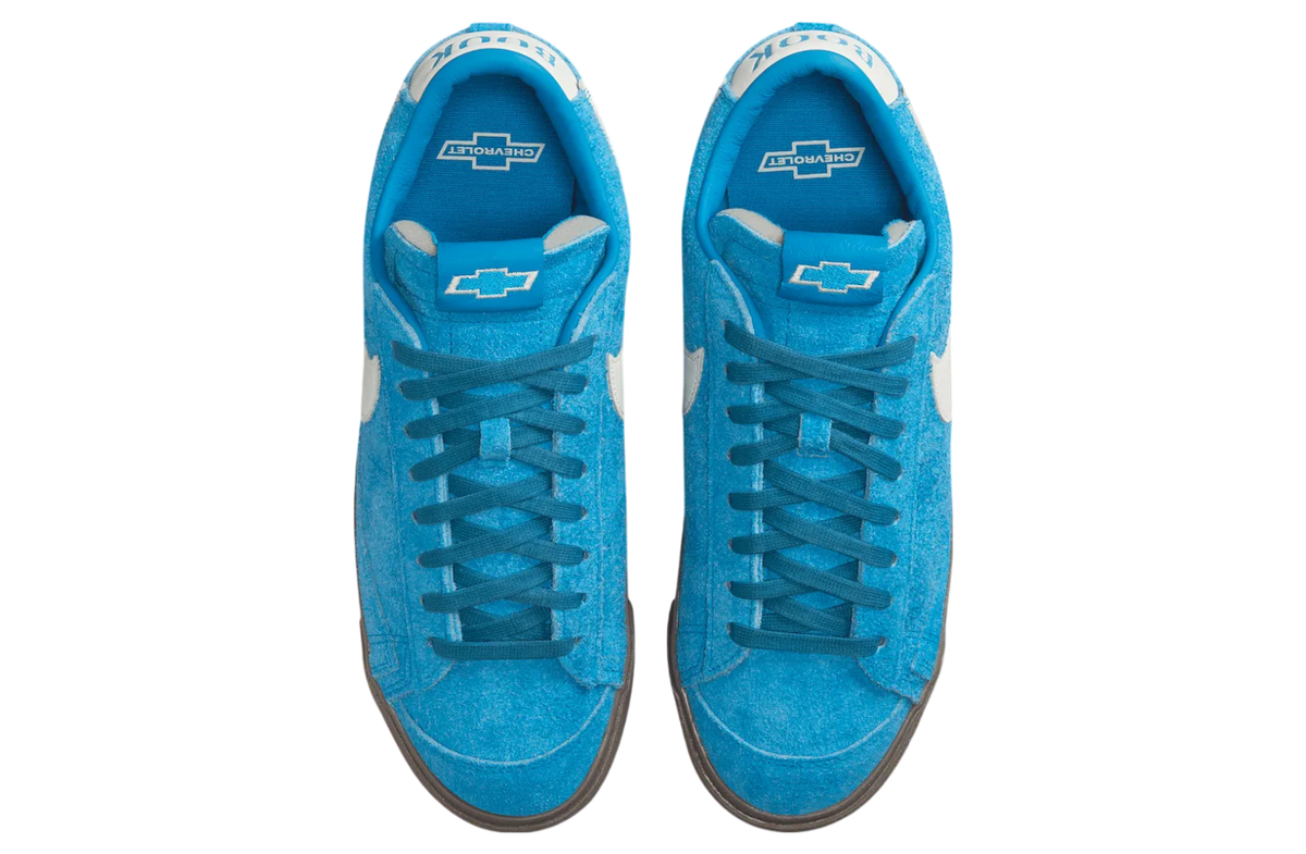 Devin Booker x Chevrolet x Nike Blazer Low Surf Blue / Sail - Image 4
