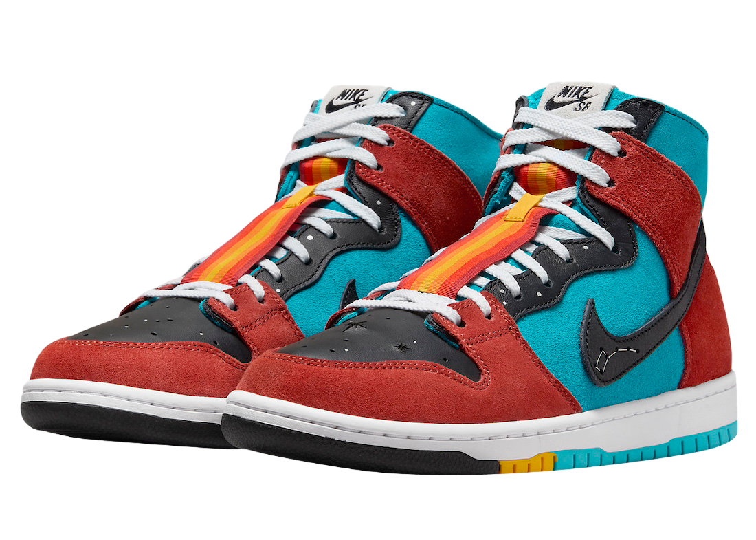 Di’orr Greenwood x Nike SB Dunk High - Image 2