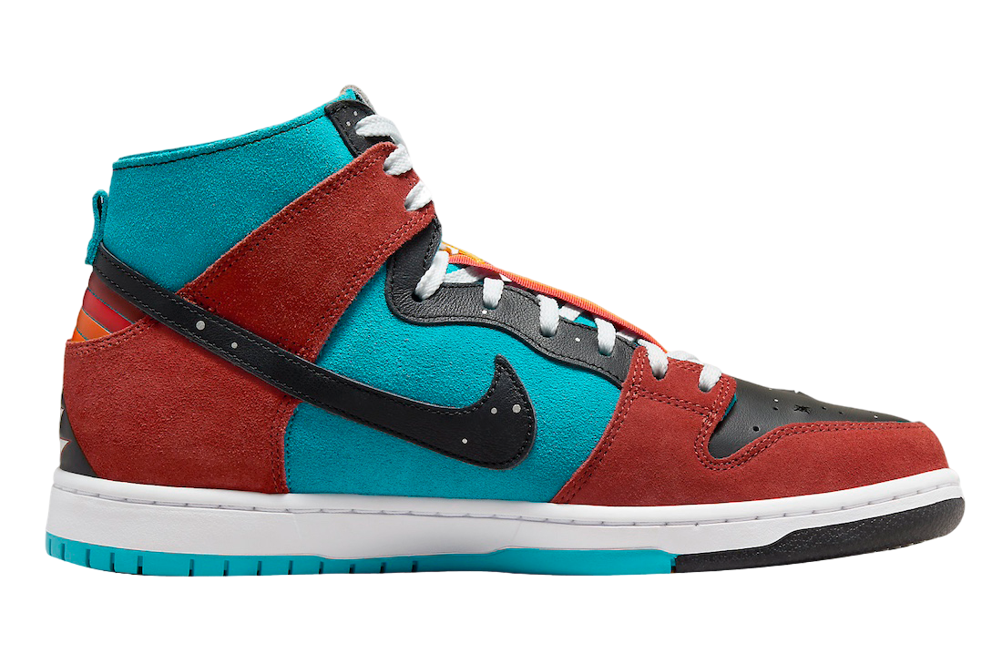 Di’orr Greenwood x Nike SB Dunk High - Image 3