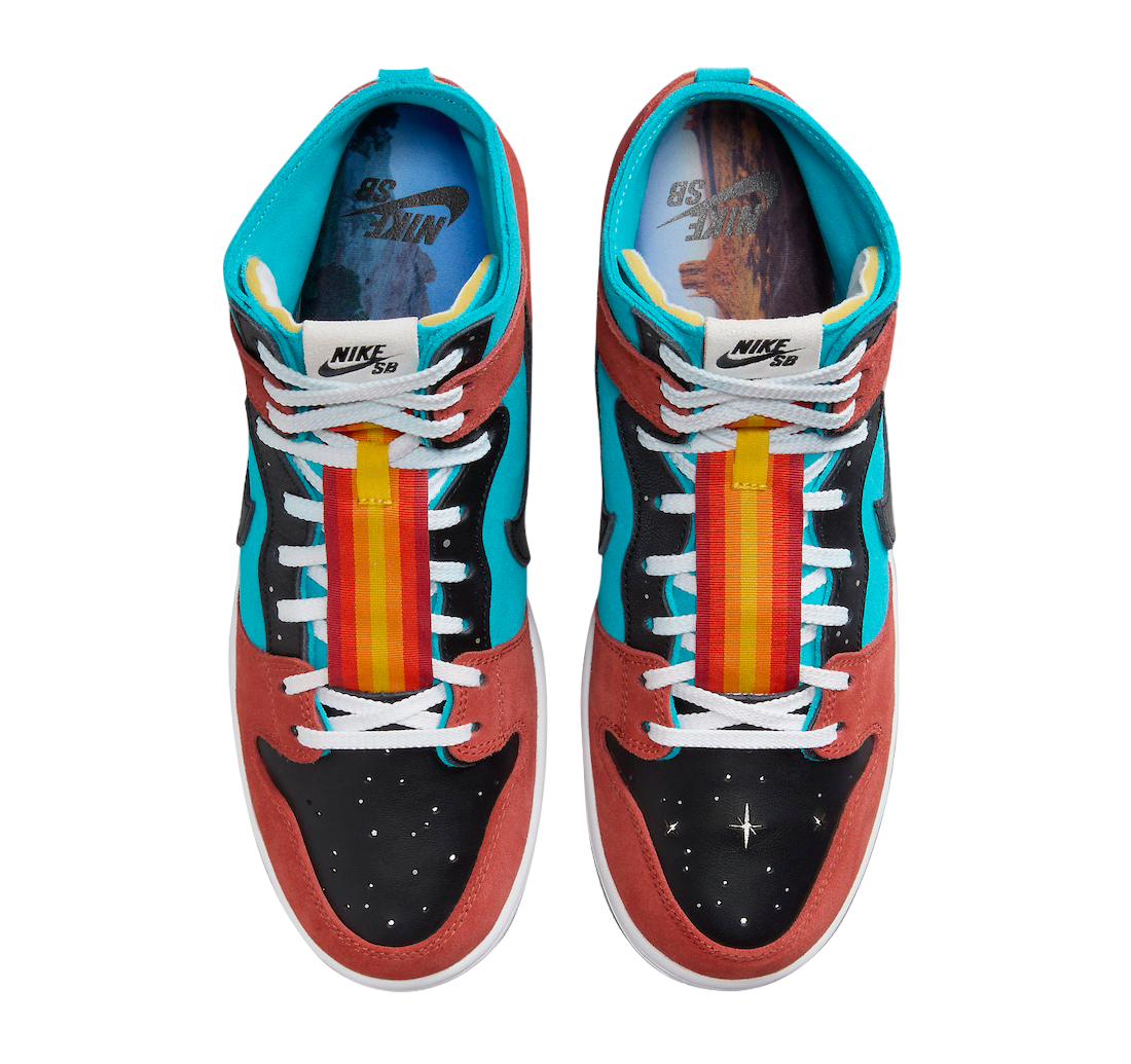 Di’orr Greenwood x Nike SB Dunk High - Image 4