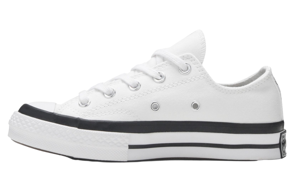 Fragment Design x Moncler x Converse Chuck 70 Low White - Image 2