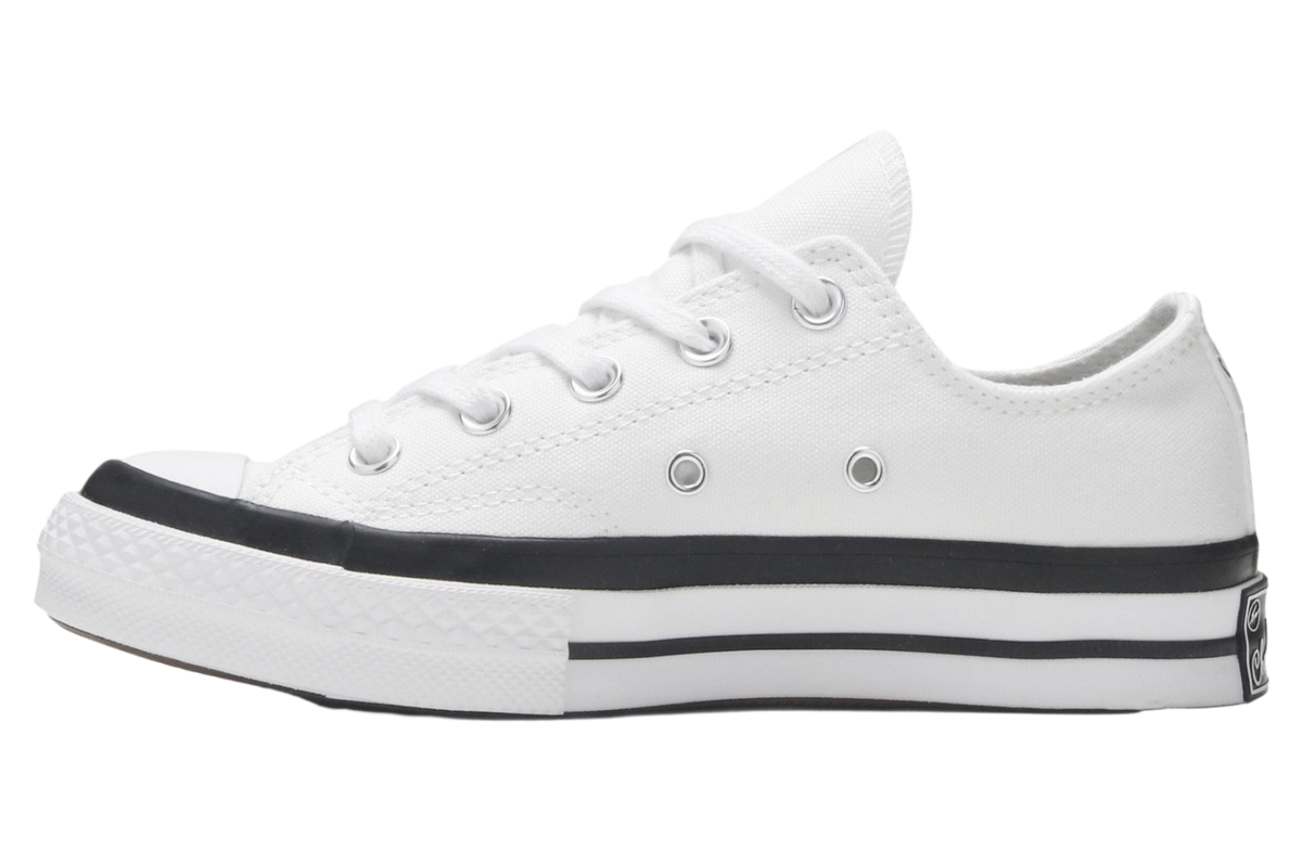Fragment Design x Moncler x Converse Chuck 70 Low White - Image 2