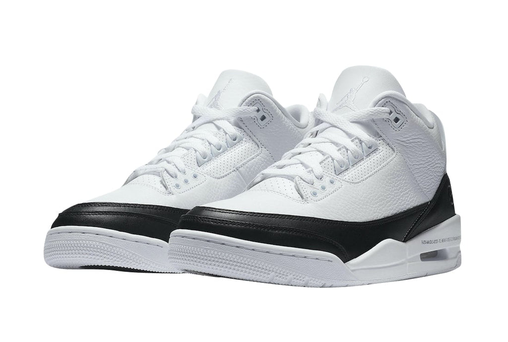 fragment x Air Jordan 3 White Black - Image 2