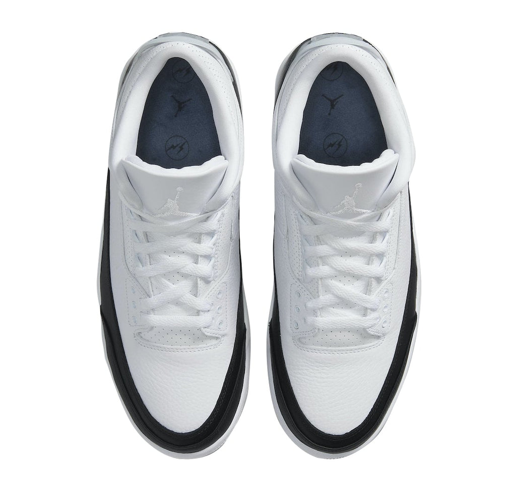 fragment x Air Jordan 3 White Black - Image 4