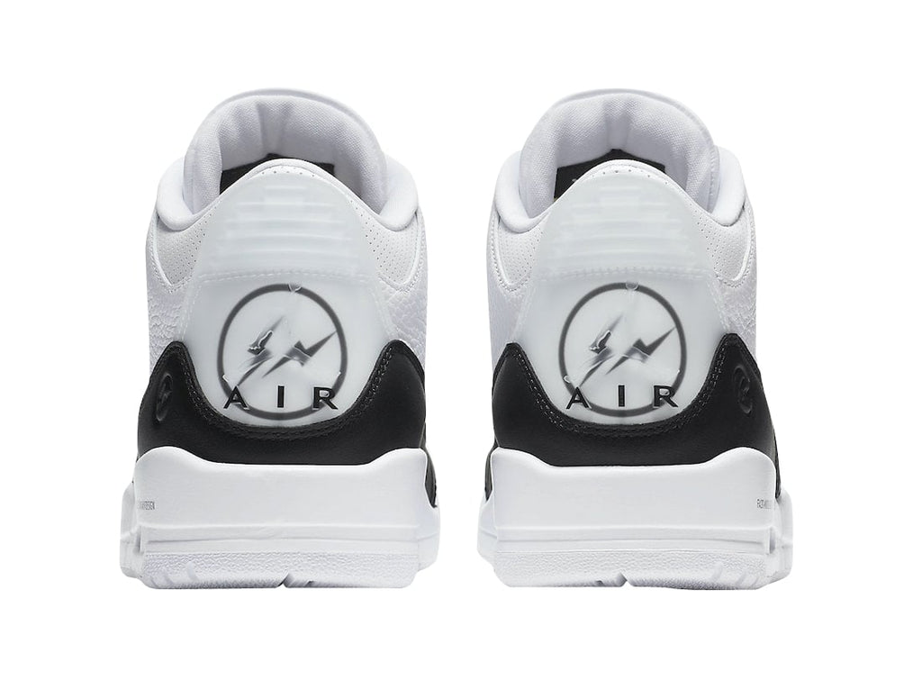 fragment x Air Jordan 3 White Black - Image 5