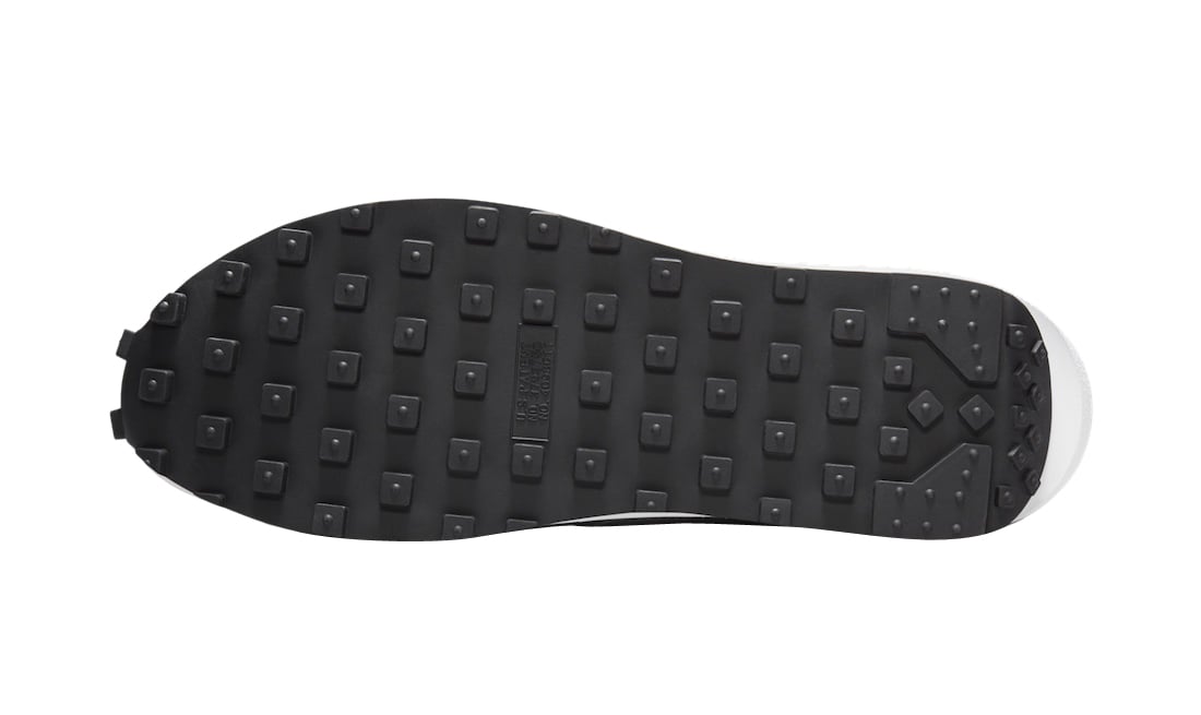 fragment x sacai x Nike LDWaffle Light Smoke Grey - Image 6