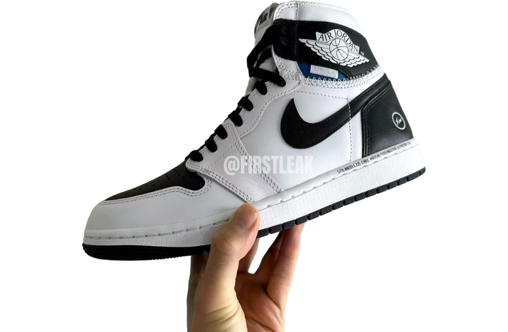 Fragment x Union LA x Air Jordan 1 High OG White / Black - Image 3