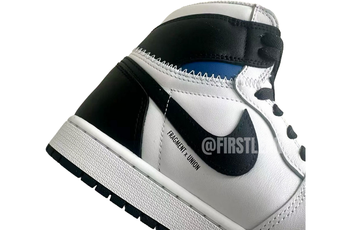 Fragment x Union LA x Air Jordan 1 High OG White / Black - Image 4