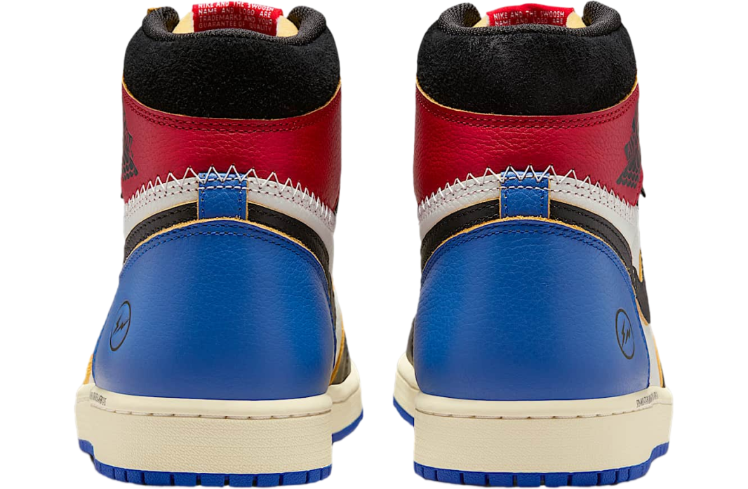 Fragment x Union x Air Jordan 1 High OG Black / White - Image 5