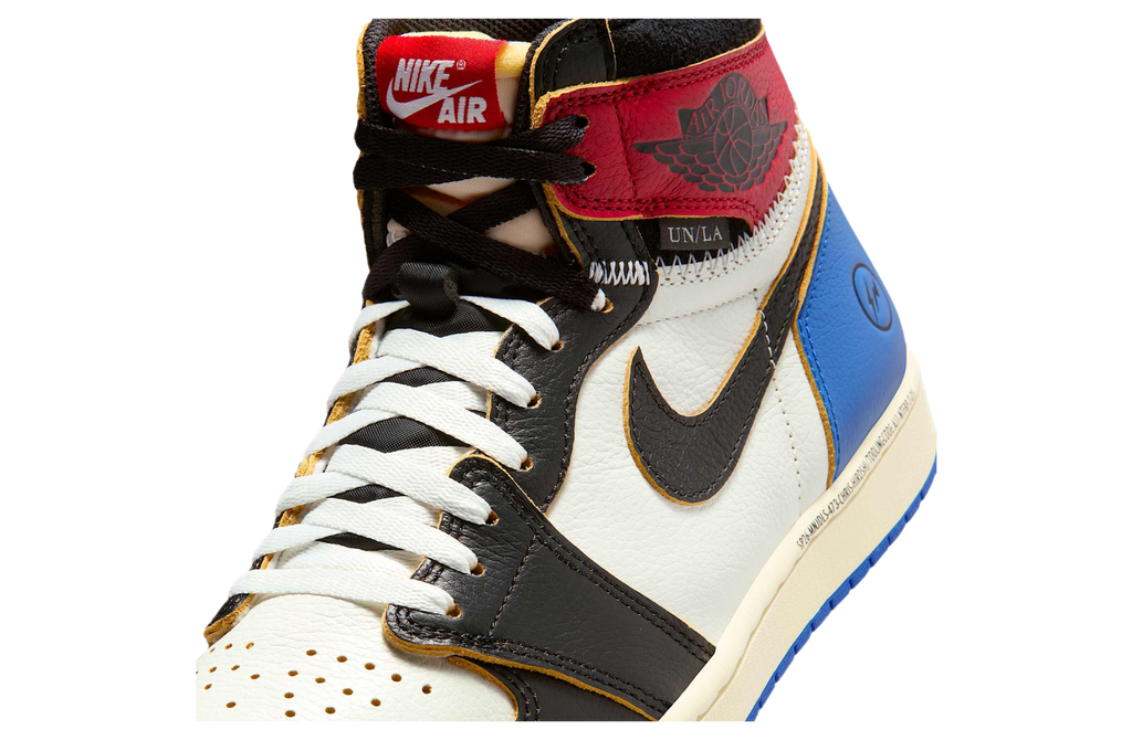 Fragment x Union x Air Jordan 1 High OG Black / White - Image 7