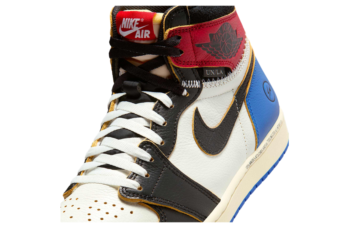 Fragment x Union x Air Jordan 1 High OG Black / White - Image 7