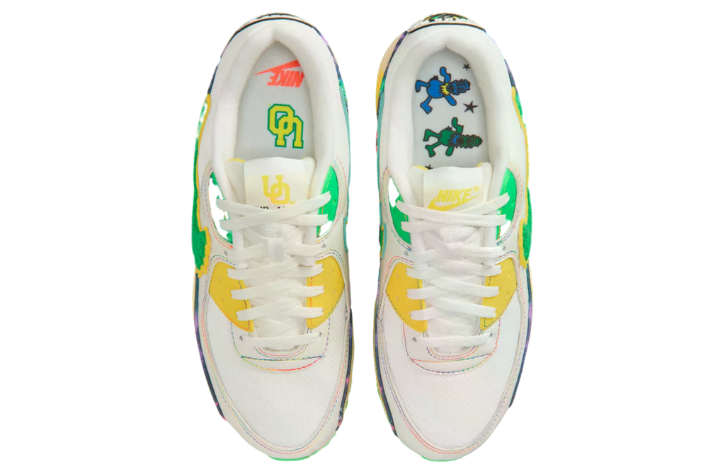Grateful Dead x University of Oregon x Nike Air Max 90 Grateful Ducks - Image 4