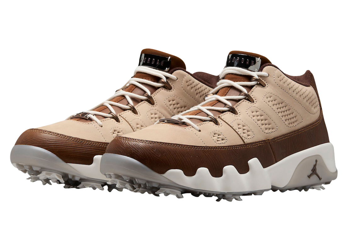 Happy Life Wood x Air Jordan 9 Low Golf - Image 2