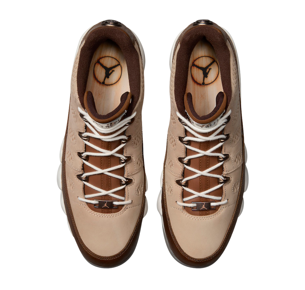 Happy Life Wood x Air Jordan 9 Low Golf - Image 4