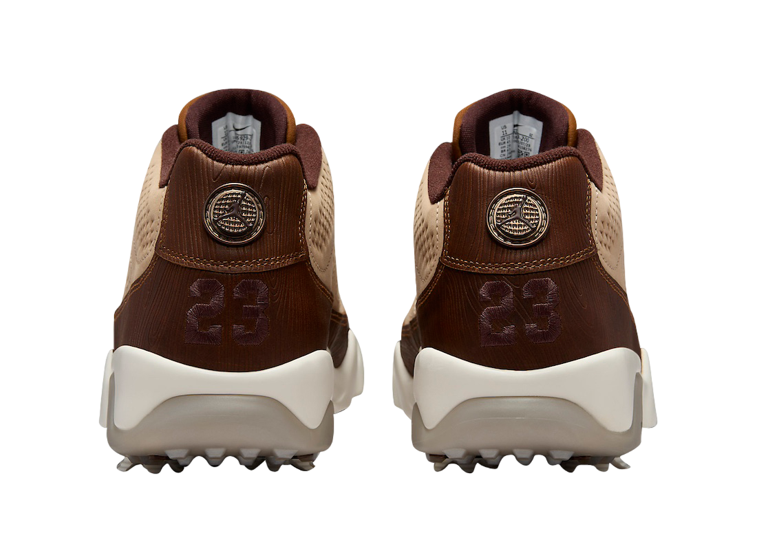 Happy Life Wood x Air Jordan 9 Low Golf - Image 5