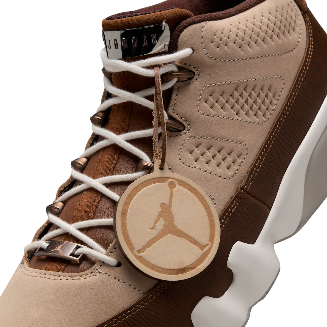 Happy Life Wood x Air Jordan 9 Low Golf - Image 7