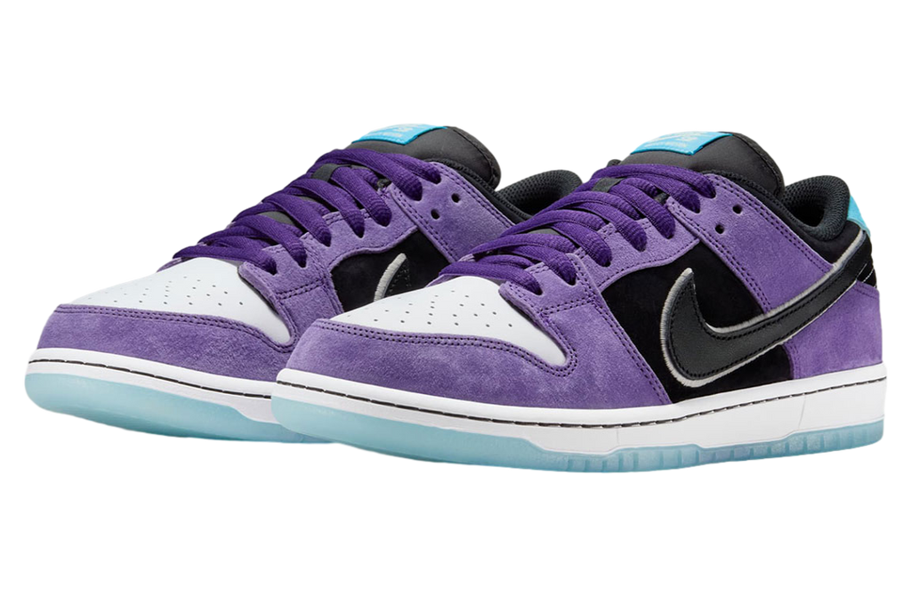 Hayley Wilson x Nike SB Dunk Low Court Purple / White - Image 2