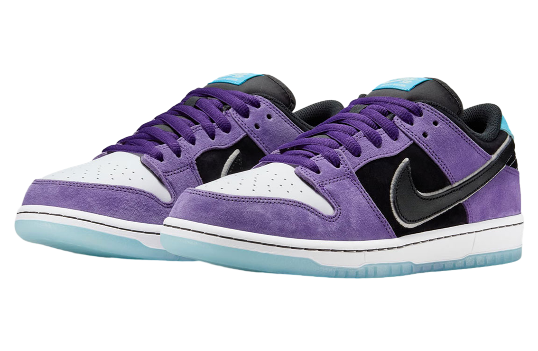 Hayley Wilson x Nike SB Dunk Low Court Purple / White - Image 2
